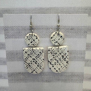 Black & White Earrings