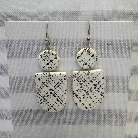Black & White Earrings