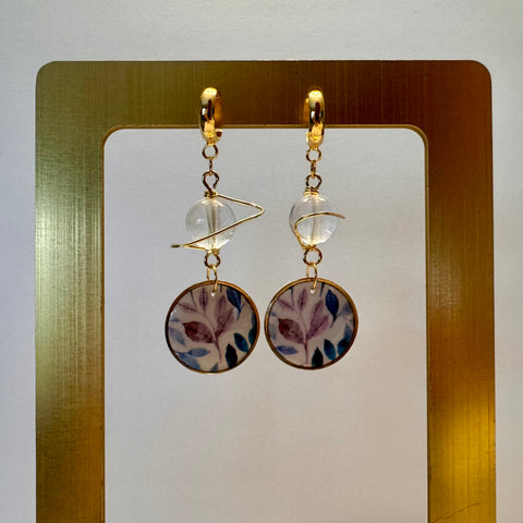 Blue and Light Purple with Atomic Bead