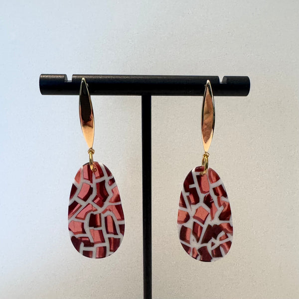 Translucent Red & White Dazzle